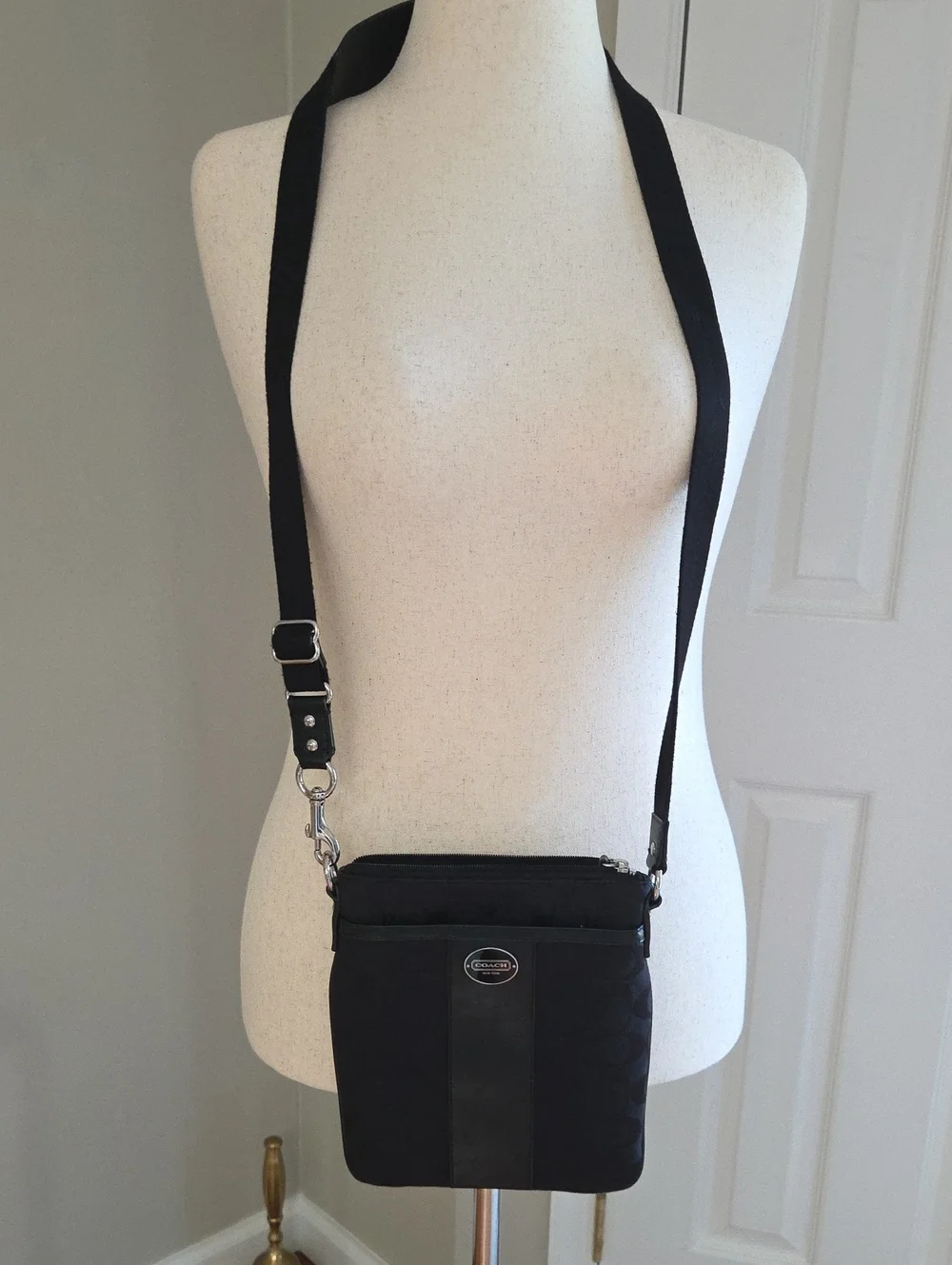 Coach black crossbody